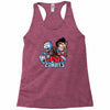 ash vs zombies Racerback Tank