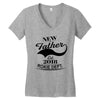New Father 2018 Rokie Dept. Women's V-Neck T-Shirt