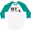 problem solved funny t shirt marriage wife beer 3/4 Sleeve Shirt
