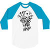 joker tattoo haha 3/4 Sleeve Shirt