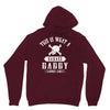 This Is What A Badass Daddy Looks Like Unisex Hoodie