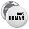 Human Pin-back button