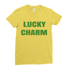 lucky charm Ladies Fitted T-Shirt