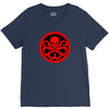 red art V-Neck Tee