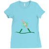 christmas lightsabers Ladies Fitted T-Shirt