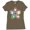 big bang theory sheldon rock Ladies Fitted T-Shirt