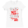 rock's not dead you are Ladies Fitted T-Shirt
