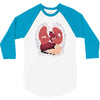 heart attack 3/4 Sleeve Shirt