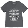 And 8th Day God Look Down So God Made A Leo Guy, Nice, Made, Look, Goo V-Neck Tee