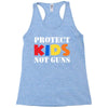 protect kids not guns Racerback Tank