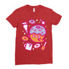 donut ghost baking Ladies Fitted T-Shirt