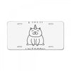 i am a unicorn License Plate