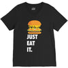 just eat it burger lover V-Neck Tee