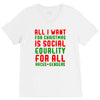 all i want for christmas V-Neck Tee
