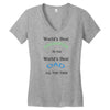 greeting Women's V-Neck T-Shirt