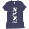 new zeland rugby sport Ladies Fitted T-Shirt