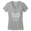 polish eagle Women's V-Neck T-Shirt