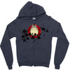 Totoro Japan Cherry Zipper Hoodie