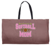 softball mom glitter Weekender Totes