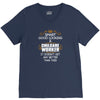 Smart Good Looking Childcare Worker Doesnt Get Better Than V-Neck Tee
