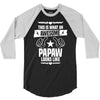 Awesome Papaw Looks Like 3/4 Sleeve Shirt