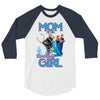 mom of the birthday girl 3/4 Sleeve Shirt