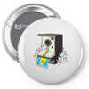 bird booth Pin-back button
