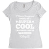 i never imagined i would be a super cool carcinoid cancer warrior kill Women's Triblend Scoop T-shirt