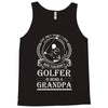Golfer Grandpa Tank Top