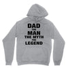 Dad The Man The Myth The Legend - Son Of A Legend Family Matching Unisex Hoodie