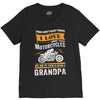 Motorcycles Grandpa V-Neck Tee