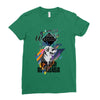 who loves golden retriever Ladies Fitted T-Shirt
