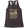 that`s what i do drive Racerback Tank