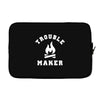 Trouble Maker Laptop sleeve