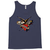 sailor jerry tattoo art military mermaid Tank Top