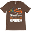 Halloween Kings Are Born In September T-Shirt