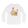 spongebob squarepants and patrick christmas Long Sleeve Shirts
