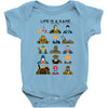 life is a game Baby Bodysuit