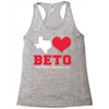 Texas Loves Beto Racerback Tank