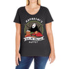 all you can eat buffet Ladies Curvy T-Shirt