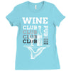 Wine Club Ladies Fitted T-Shirt