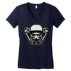 gas mask Women's V-Neck T-Shirt