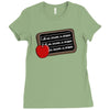 i will not become a stripper Ladies Fitted T-Shirt