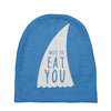 nice to eat you Baby Beanies
