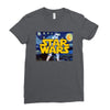 Star Wars Parody The Starry Night Ladies Fitted T-Shirt