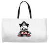 pirate panda Weekender Totes