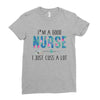 i&rsquo;m a good nurse Ladies Fitted T-Shirt