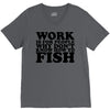 work is for people V-Neck Tee
