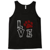 love paw rhinestud Tank Top
