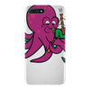 purple octopus playing the bagpipes iPhone 7 Plus Case